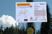 Wegweiser Trans Swiss Trail
